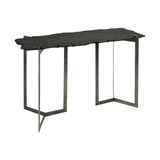 20" Brown Solid Wood Console Table - Homeroots - Flyclothing LLC