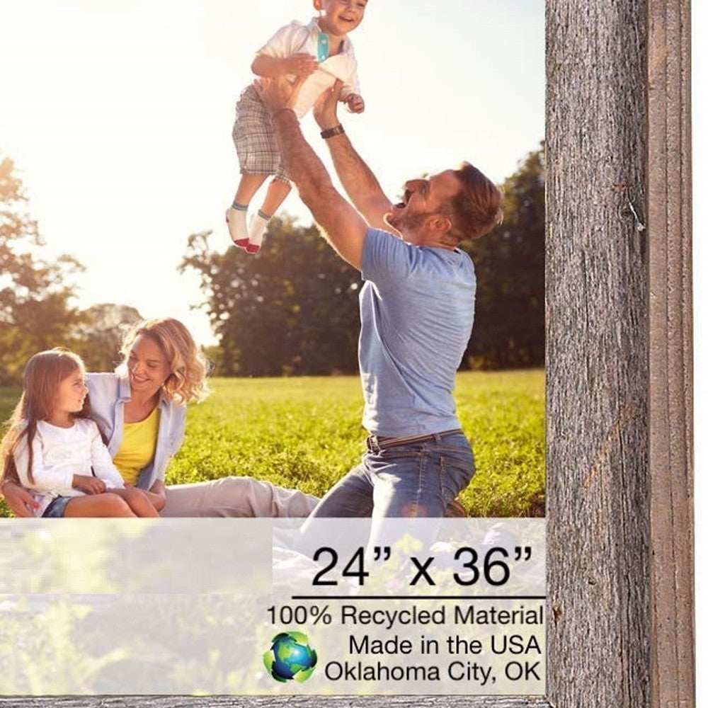 Gray Wood Hanging Picture Frame - Homeroots - Flyclothing LLC