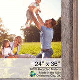 Gray Wood Hanging Picture Frame - Homeroots - Flyclothing LLC