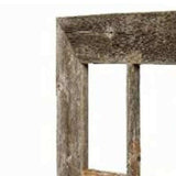 22X18 Rustic Weatered Grey Window Frame With Planter - Homeroots - Flyclothing LLC