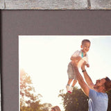 16X20 Natural Weathered Grey Picture Frame With Plexiglass Holder - Homeroots - Flyclothing LLC