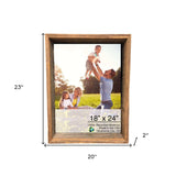 16X20 Natural Weathered Grey Picture Frame - Homeroots - Flyclothing LLC