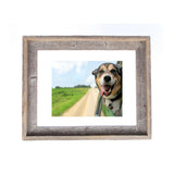 16" X 20" Rustic Reclaimed Wood Picture Frame - Homeroots - Flyclothing LLC