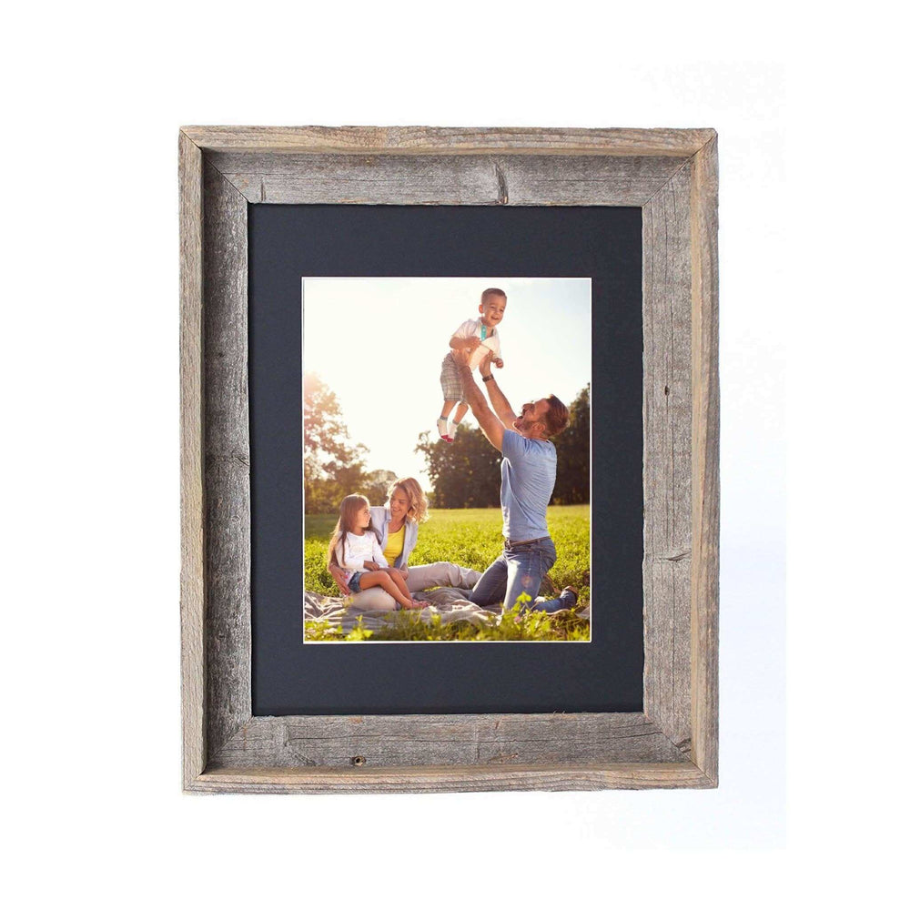 16X20 Rustic Black Picture Frame With Plexiglass Holder - Homeroots - Flyclothing LLC