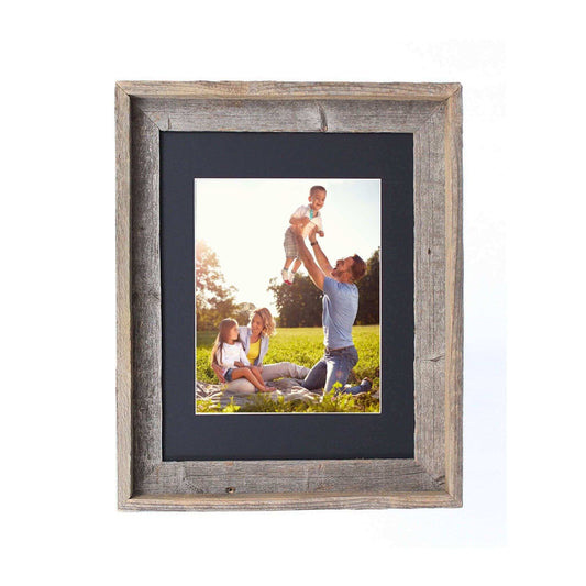 16X20 Rustic Black Picture Frame With Plexiglass Holder - Homeroots - Flyclothing LLC