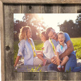 11X14 Weathered Grey Picture Frame With Plexiglass Holder - Homeroots - Flyclothing LLC