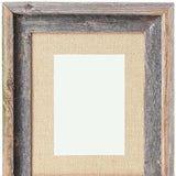 11X14 Rustic Burlap Picture Frame With Plexiglass - Homeroots - Flyclothing LLC
