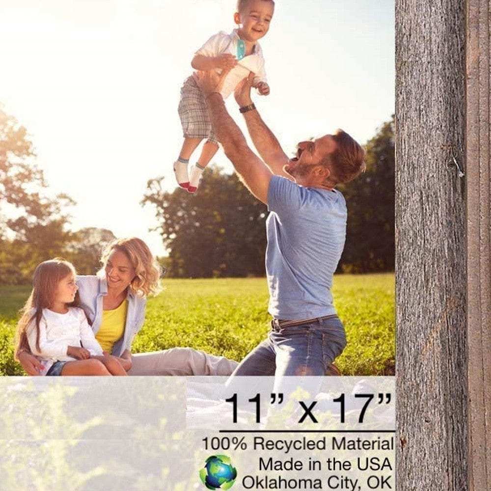 11X17 Natural Weathered Grey Picture Frame - Homeroots - Flyclothing LLC