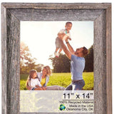 11X14 Natural Weathered Grey Picture Frame - Homeroots - Flyclothing LLC