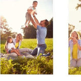 3 5X7 Rustic White Picture Frame With Plexiglass Holder - Homeroots - Flyclothing LLC