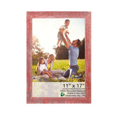 11X17 Rustic Red Picture Frame - Homeroots