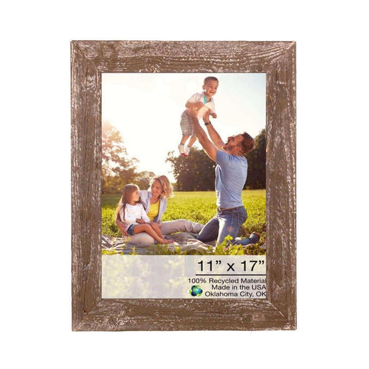 11X17 Rustic Espresso Picture Frame - Homeroots - Flyclothing LLC