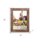 11X17 Rustic Espresso Picture Frame - Homeroots - Flyclothing LLC
