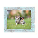 12"X14" Rustic Blue Picture Frame - Homeroots - Flyclothing LLC