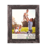 12"X13" Rustic Smoky Black Picture Frame - Homeroots - Flyclothing LLC