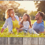 11"X14" Rustic Weathered Gray Picture Frame With Plexiglass Holder - Homeroots - Flyclothing LLC