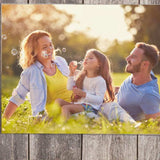 5X7 Natural Weathered Grey Picture Frame With Plexiglass Holder - Homeroots - Flyclothing LLC