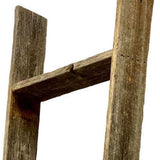 4 Step Rustic Weathered Grey Wood Ladder Shelf - Homeroots - Flyclothing LLC