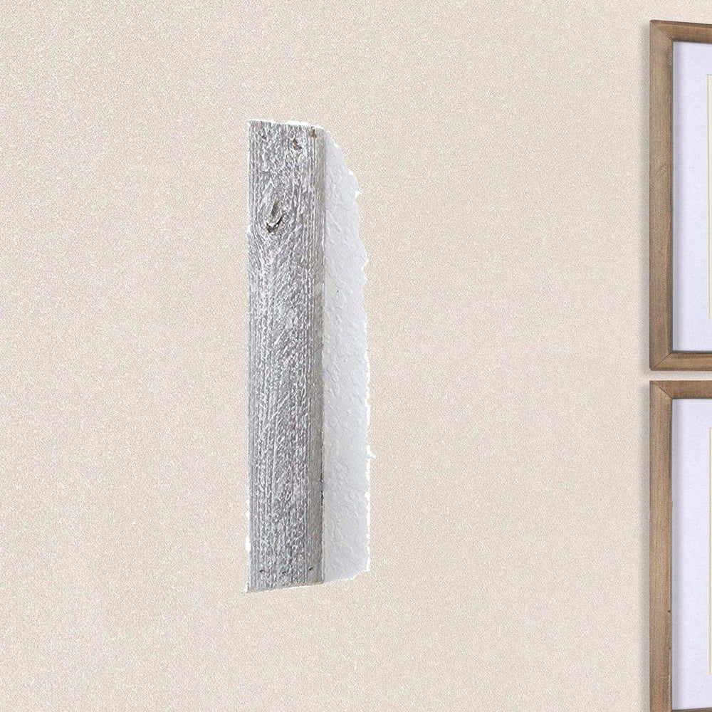 Set Of 3 Square Rustic White Wash Wood Open Box Shelve - Homeroots - Flyclothing LLC