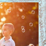 8"X9" Rustic Blue Picture Frame - Homeroots - Flyclothing LLC