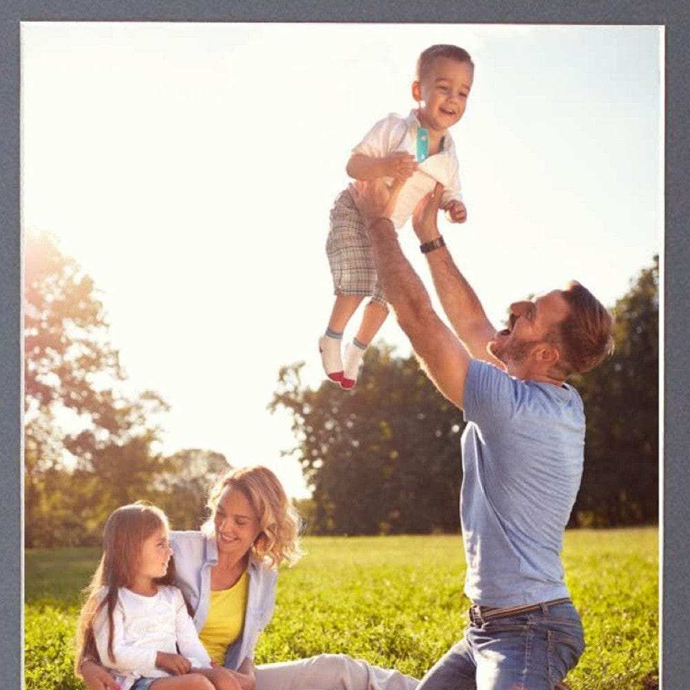 16X20 Rustic Cinder Picture Frame With Plexiglass Holder - Homeroots - Flyclothing LLC