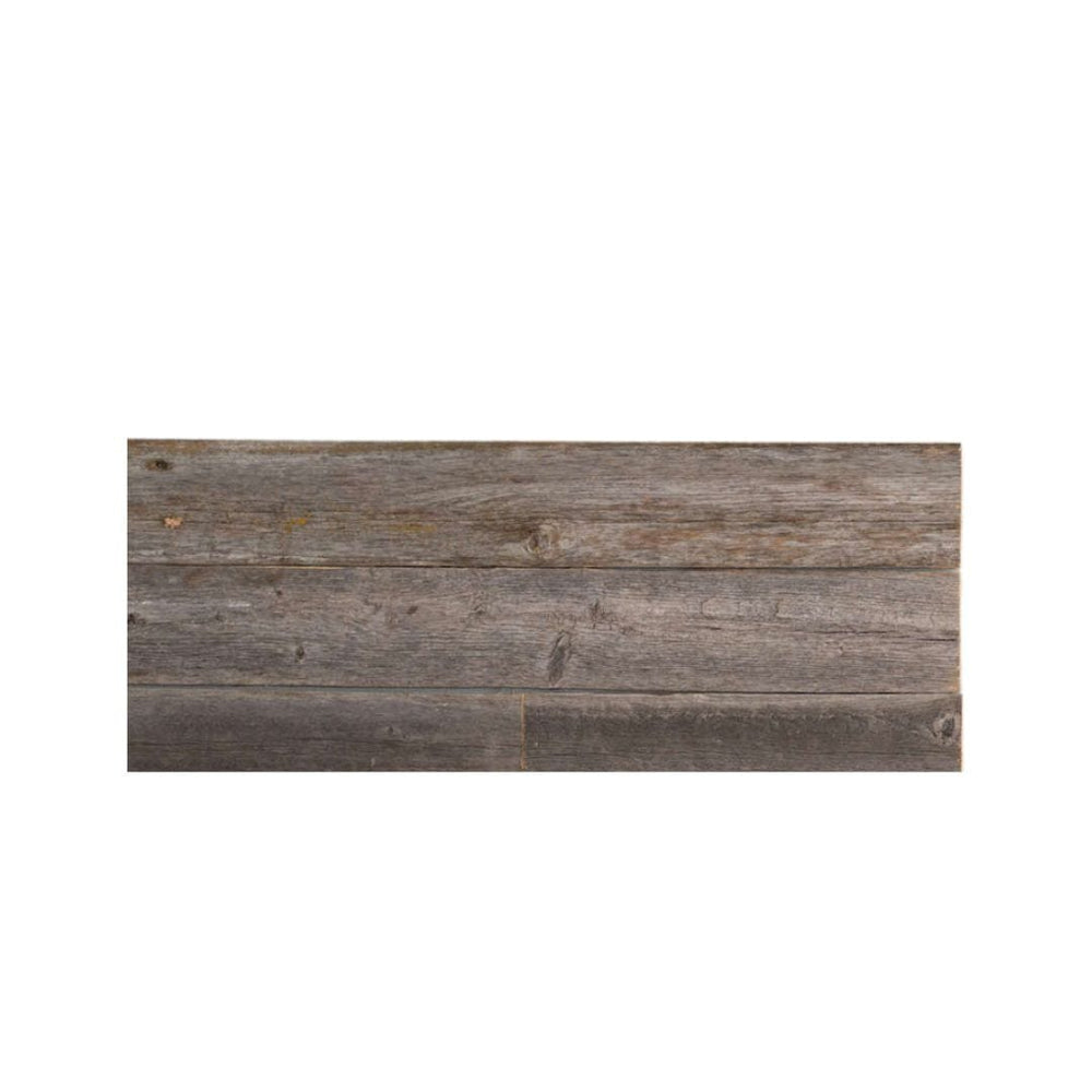 Set of Six 4" X 12" Gray and Brown Wood Planks Wall Decor - Homeroots - Flyclothing LLC