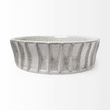 Large White Ceramic Bowl - Homeroots - Flyclothing LLC