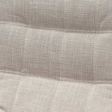 Set Of Two White And Black Upholstered Fabric Open Back Side Chairs - Homeroots - Flyclothing LLC