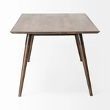 72" Dark Brown Solid Wood Dining Table - Homeroots - Flyclothing LLC