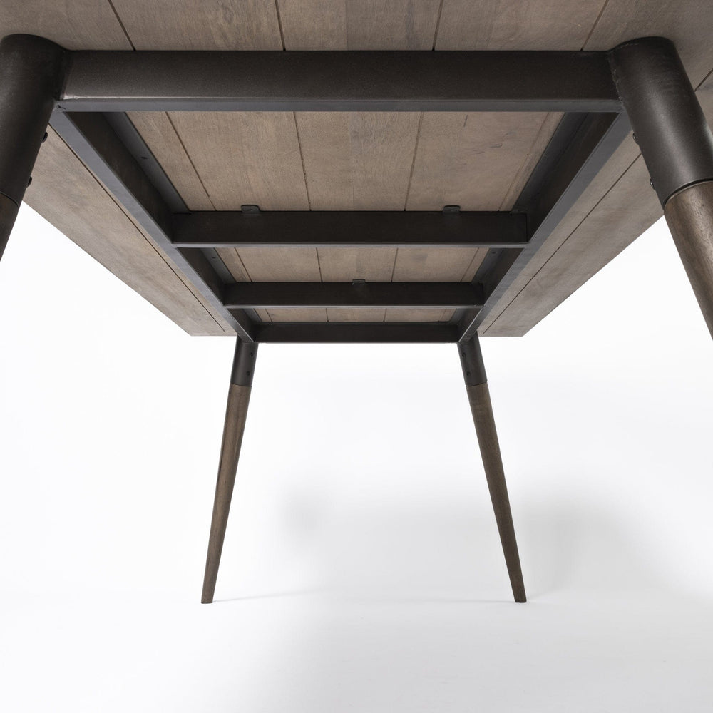 72" Dark Brown Solid Wood Dining Table - Homeroots - Flyclothing LLC