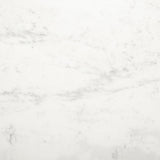 48" White And Black Rounded Marble And Metal Pedestal Base Dining Table - Homeroots - Flyclothing LLC