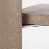 Light Brown Wood Shelving Unit With 4 Shelves - Homeroots - Flyclothing LLC