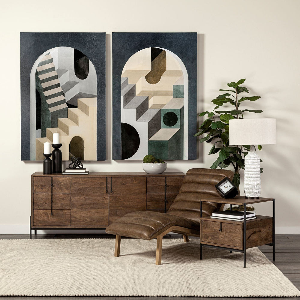 24" Brown Solid Wood Square End Table - Homeroots - Flyclothing LLC