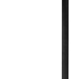 27" Black And White Marble Round End Table - Homeroots