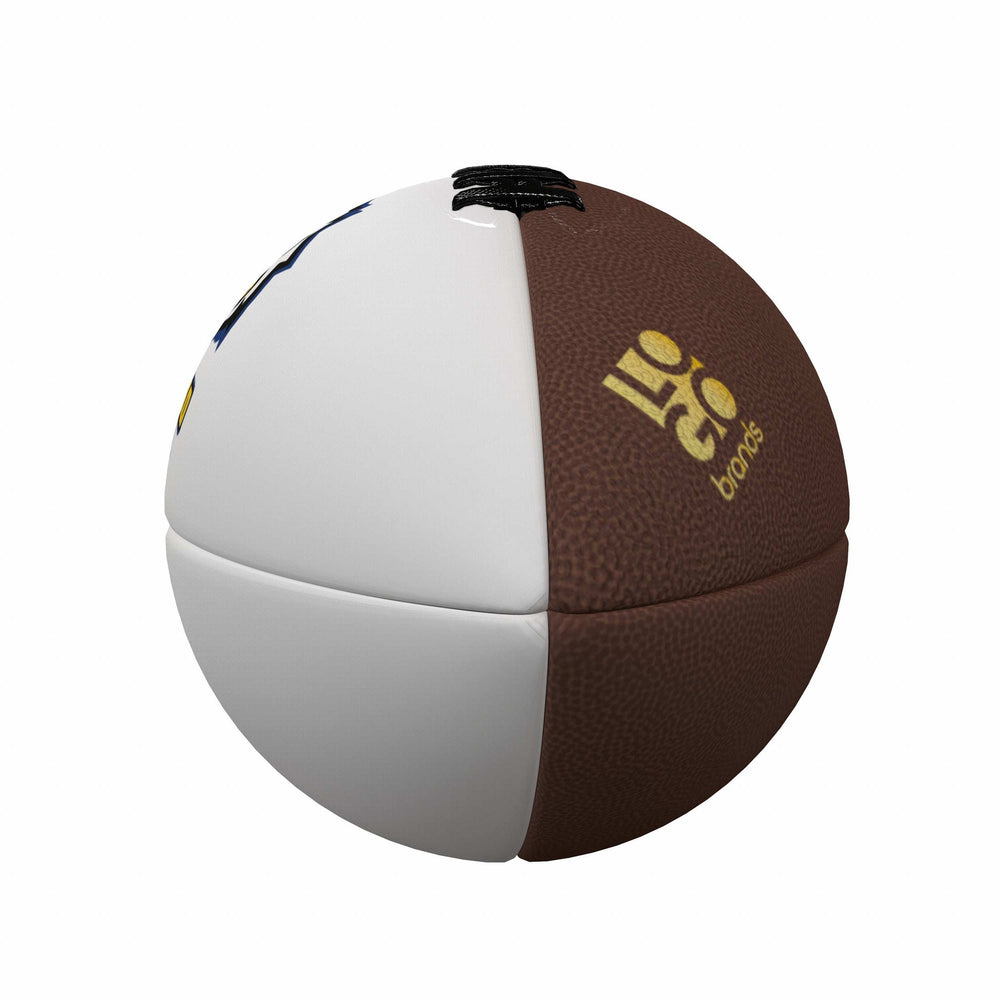 Morehead State Composite Brown Full Size Autograph Football f/ Primary Logo - Logo Brands - Flyclothing LLC