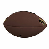 Morehead State Composite Brown Full Size Autograph Football f/ Primary Logo - Logo Brands - Flyclothing LLC