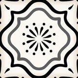 6" X 6" Black And White Mosaic Peel And Stick Removable Tiles - Homeroots - Flyclothing LLC