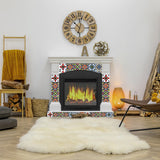 8" X 8" Festival Brights Mosaic Peel And Stick Removable Tiles - Homeroots - Flyclothing LLC