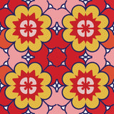 5" X 5" Mediterranean Brights Peel And Stick Removable Tiles - Homeroots - Flyclothing LLC