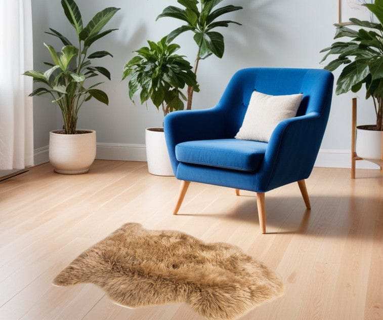 Natural Animal Print Area Rug - Homeroots - Flyclothing LLC