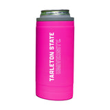 Tareleton State 12oz Electric Stacked Soft Touch Slim Coolie - Logo Brands - Flyclothing LLC