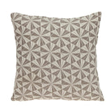 Pale Brown Pinwheels Throw Pillow - Homeroots - Flyclothing LLC
