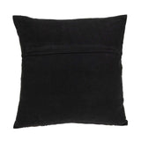 Jet Black And White Geo Throw Pillow - Homeroots - Flyclothing LLC