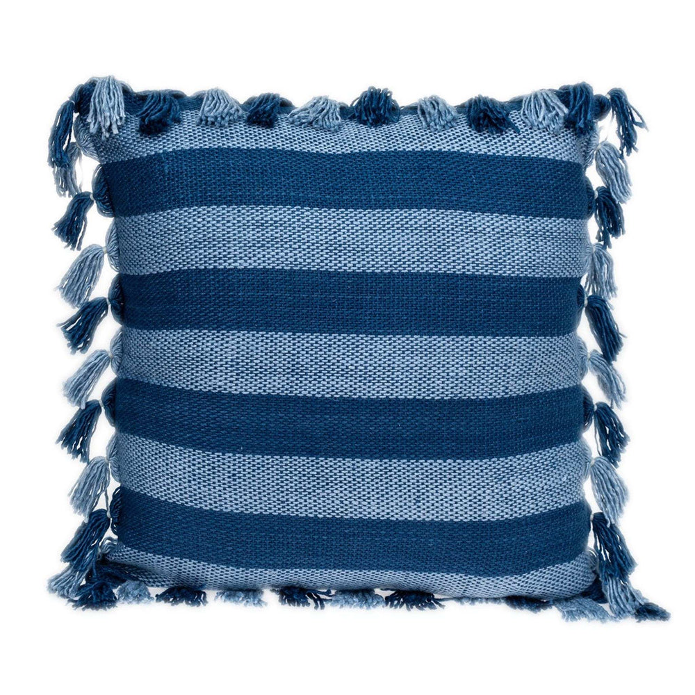 Rustic Bohemian Blue Throw Pillow - Homeroots - Flyclothing LLC