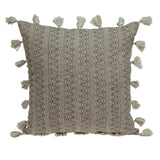 Neutral Sand Woven Throw Pillow - Homeroots - Flyclothing LLC