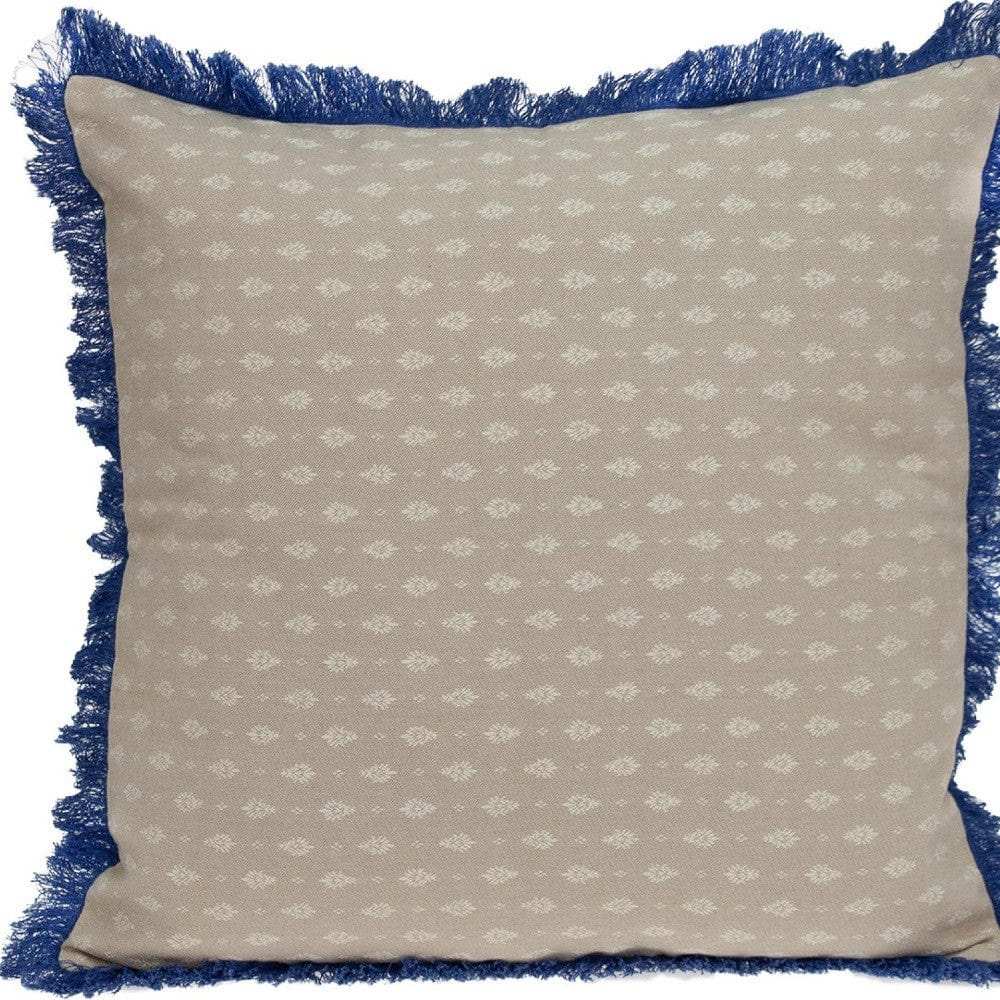 Oyster Beige Throw Pillow - Homeroots - Flyclothing LLC
