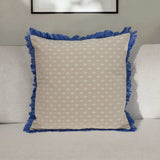 Oyster Beige Throw Pillow - Homeroots - Flyclothing LLC