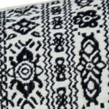 Black And White Vintage Design Throw Pillow - Homeroots - Flyclothing LLC