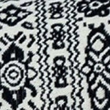 Black And White Vintage Design Throw Pillow - Homeroots - Flyclothing LLC