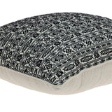 Black And White Vintage Design Throw Pillow - Homeroots - Flyclothing LLC